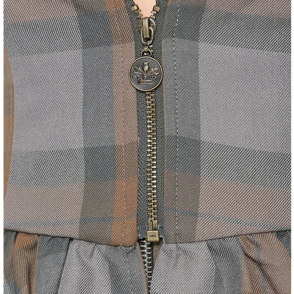 Outlander Laced Peplum Girls Jacket Plus Size Hot Topic Exclusive - Picture 4 of 13